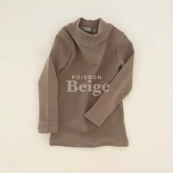 Poisson - Korean Children Fashion - #discoveringself - Winter Turtleneck Tee - 4