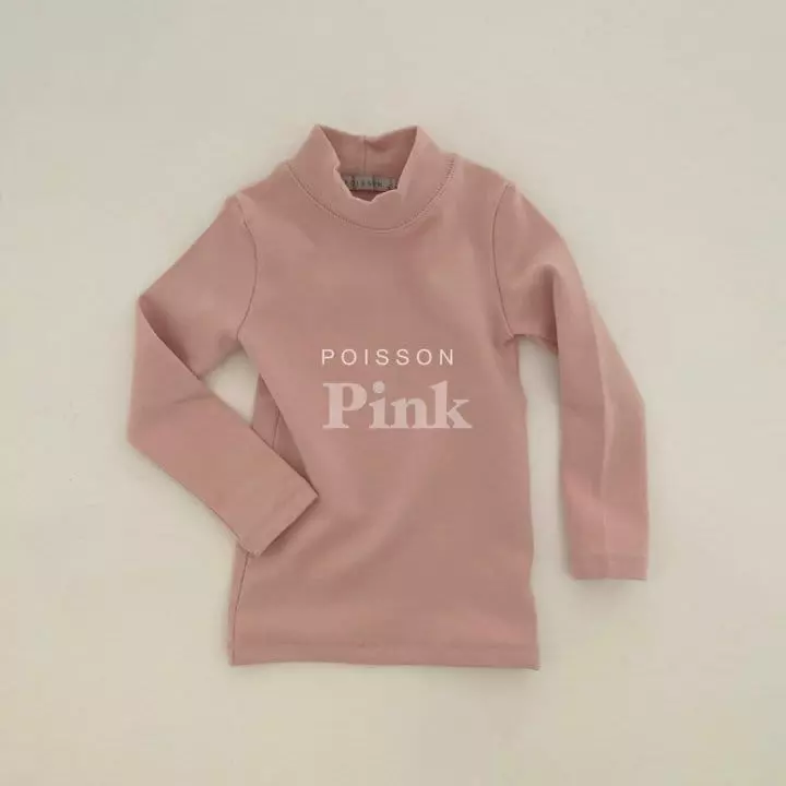 Poisson - Korean Children Fashion - #kidsshorts - Winter Turtleneck Tee - 5