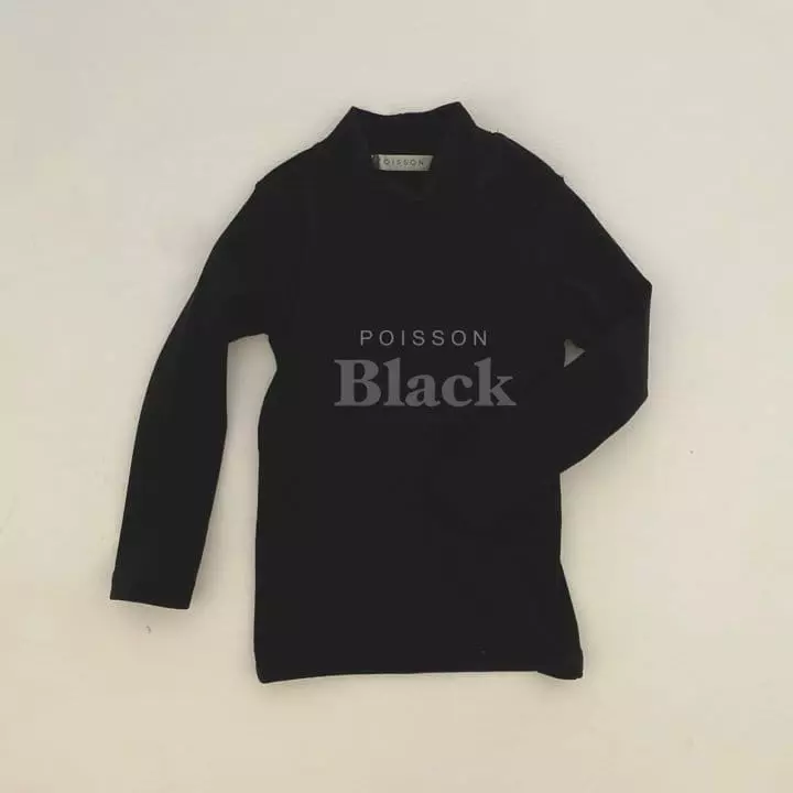 Poisson - Korean Children Fashion - #kidsshorts - Winter Half Turtleneck Tee - 7