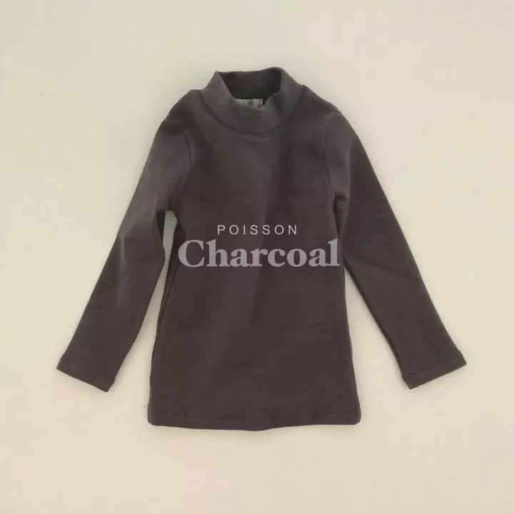 Poisson - Korean Children Fashion - #kidsstore - Winter Turtleneck Tee - 6