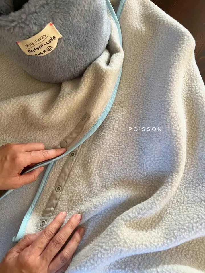 Poisson - Korean Children Fashion - #kidsstore - Marcaroon Blanket - 11