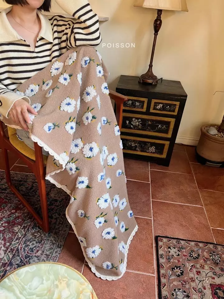 Poisson - Korean Children Fashion - #todddlerfashion - vintage Blanket - 3