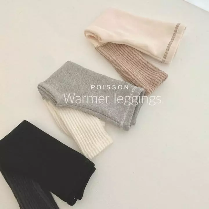 Poisson - Korean Children Fashion - #toddlerclothing - Warmer Leggings