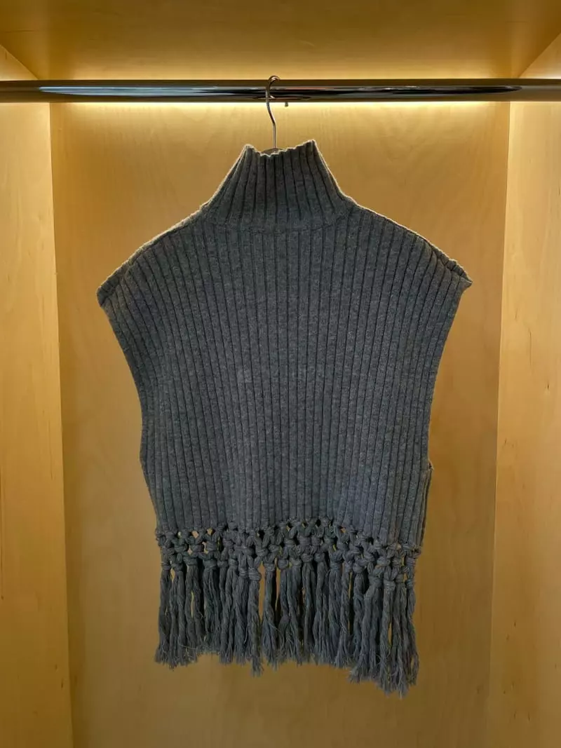 Project View - Korean Women Fashion - #momslook - Cashmere Tasle Knit Tee