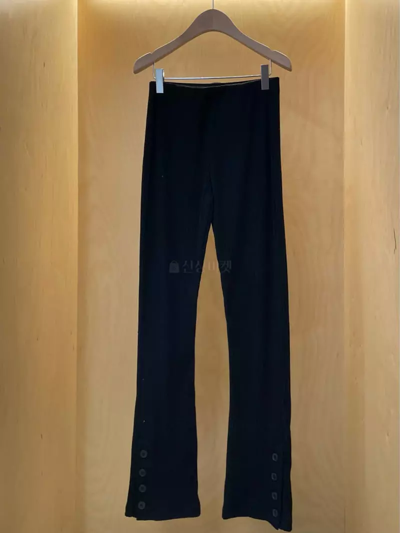 Project View - Korean Women Fashion - #womensfashion - Button Rib Pants - 4