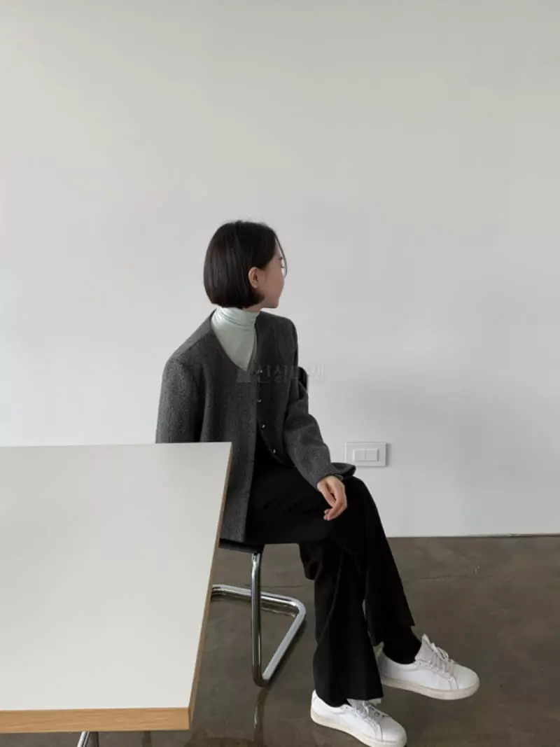 Project View - Korean Women Fashion - #womensfashion - Hidden Twid Jacket
