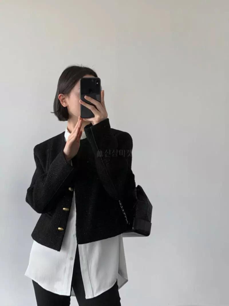 Project View - Korean Women Fashion - #womensfashion - Hidden Twid Jacket - 3
