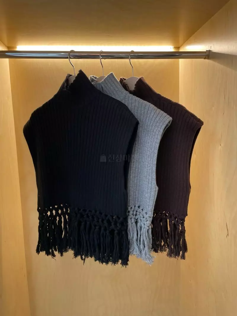 Project View - Korean Women Fashion - #womensfashion - Cashmere Tasle Knit Tee - 12