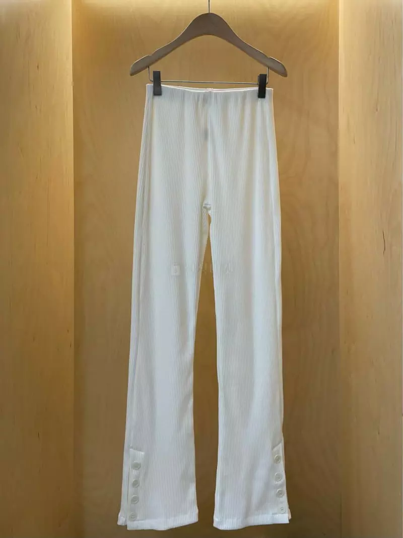 Project View - Korean Women Fashion - #womensfashion - Button Rib Pants - 3