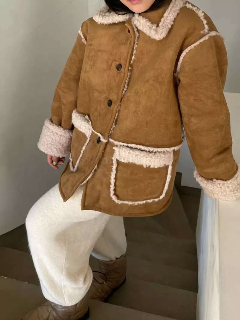 Project View - Korean Women Fashion - #womensfashion - Roe Reversible Mustang Jacket - 5