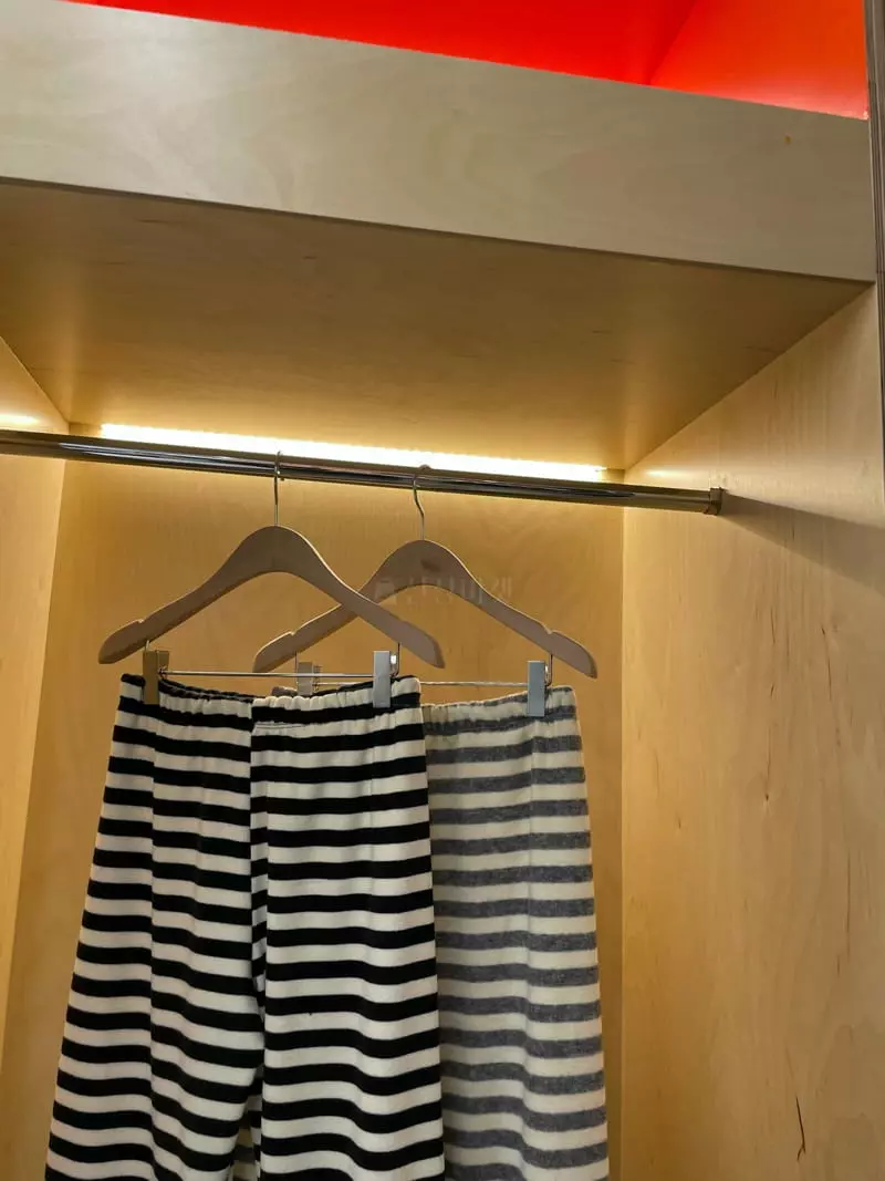 Project View - Korean Women Fashion - #womensfashion - Stripes Fleece Pants - 2