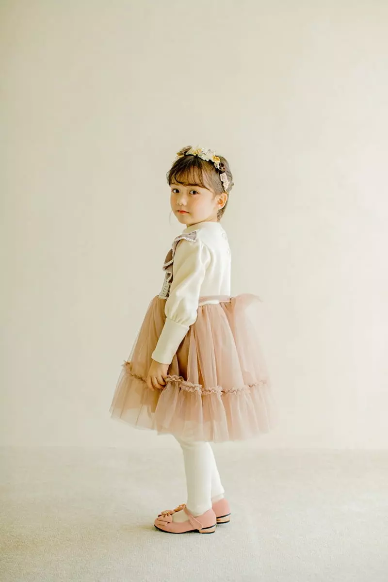 Pudding - Korean Children Fashion - #Kfashion4kids - Velvet One-piece - 8
