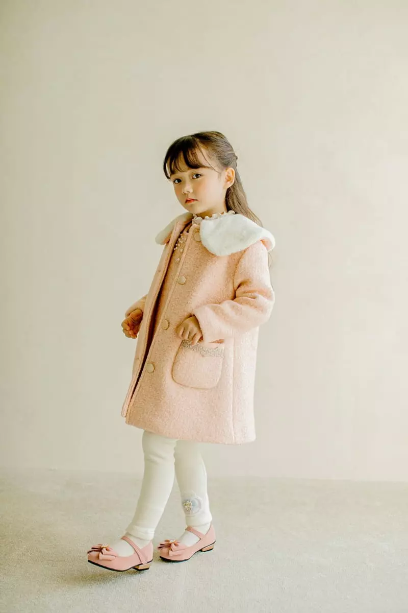 Pudding - Korean Children Fashion - #Kfashion4kids - Mosic Coat - 3