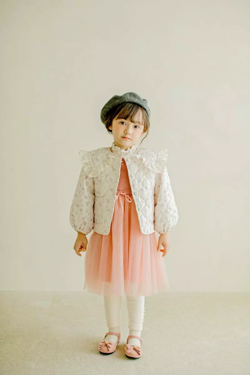 Pudding - Korean Children Fashion - #Kfashion4kids - Quilting Jumper - 2