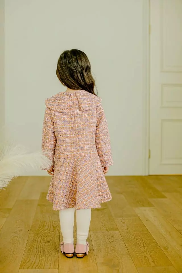 Pudding - Korean Children Fashion - #Kfashion4kids - Ribbon One-piece - 10