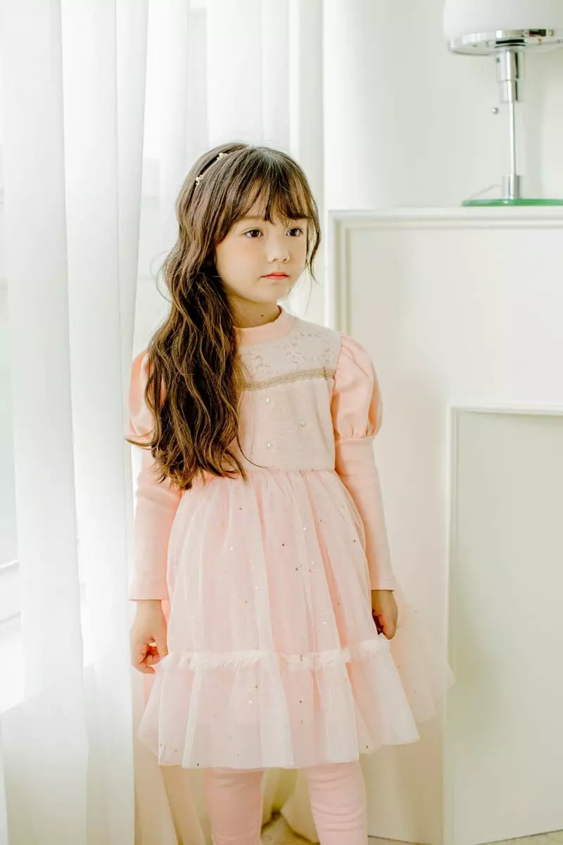 Pudding - Korean Children Fashion - #childofig - Pearl One-piece - 2