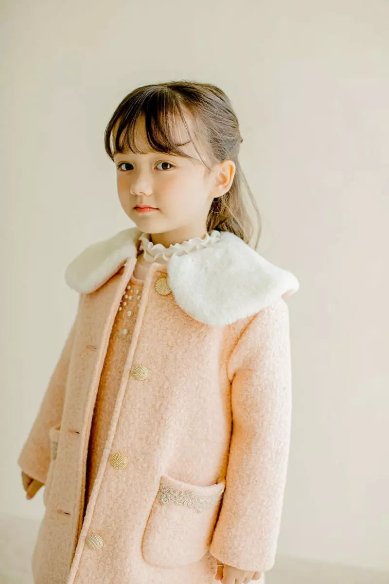 Pudding - Korean Children Fashion - #childofig - Mosic Coat - 8