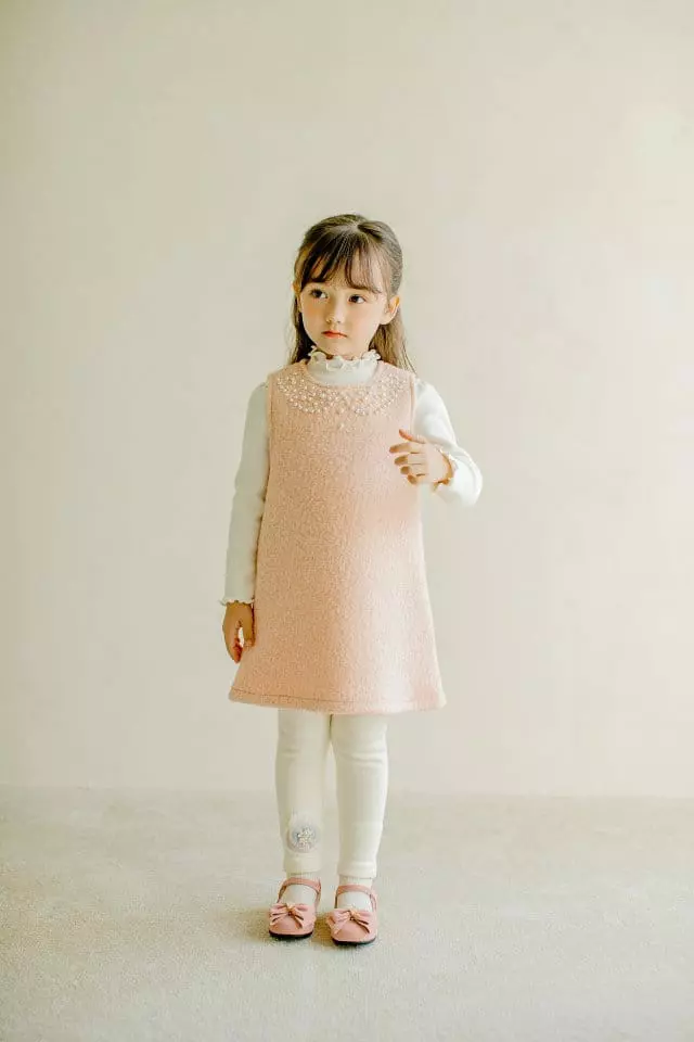 Pudding - Korean Children Fashion - #childofig - Best Jumper Skirt - 2
