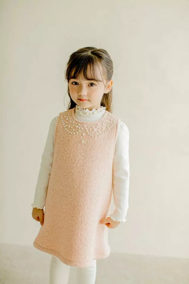 Pudding - Korean Children Fashion - #childofig - Best Jumper Skirt - 3