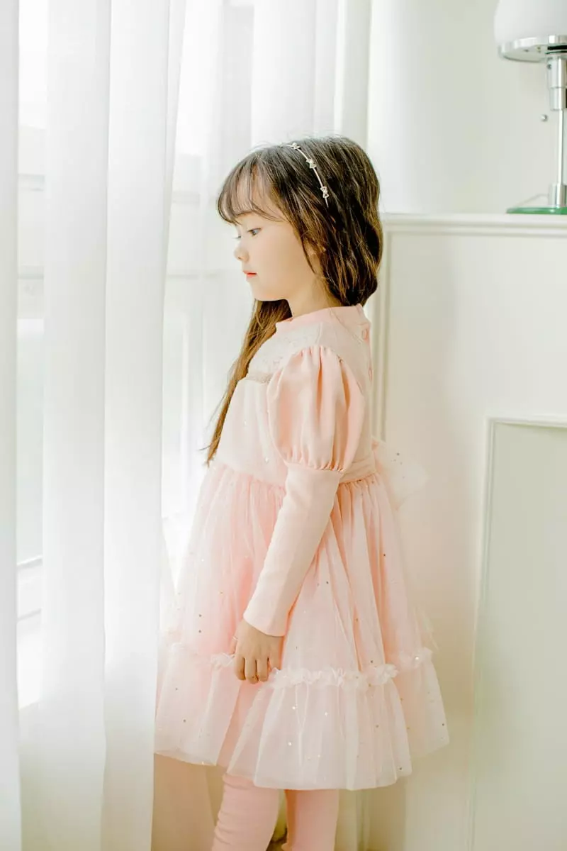 Pudding - Korean Children Fashion - #childrensboutique - Pearl One-piece - 3