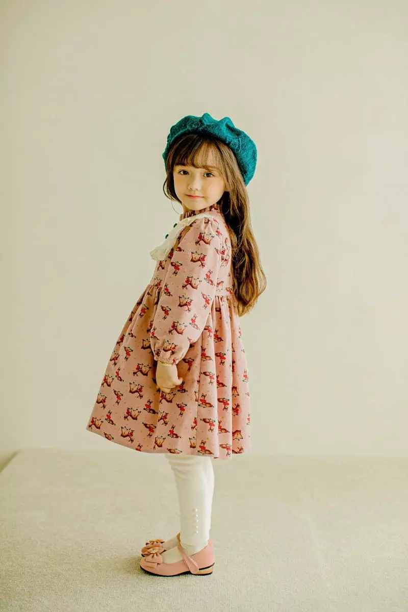 Pudding - Korean Children Fashion - #designkidswear - Bambi One-piece - 7