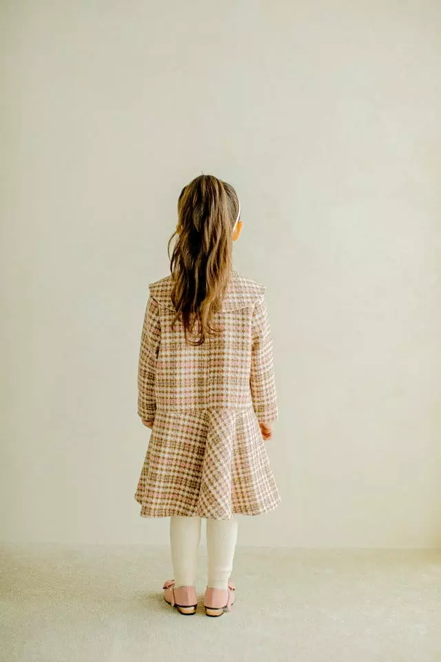 Pudding - Korean Children Fashion - #childrensboutique - Ribbon One-piece - 4