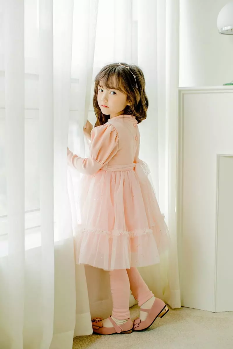 Pudding - Korean Children Fashion - #discoveringself - Pearl One-piece - 5