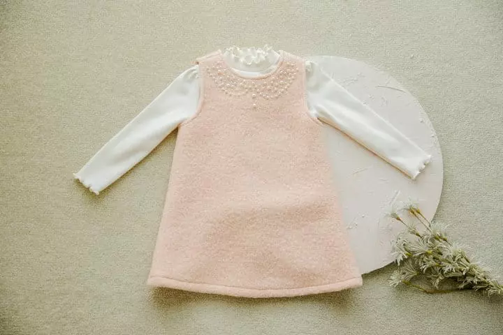 Pudding - Korean Children Fashion - #discoveringself - Best Jumper Skirt - 6