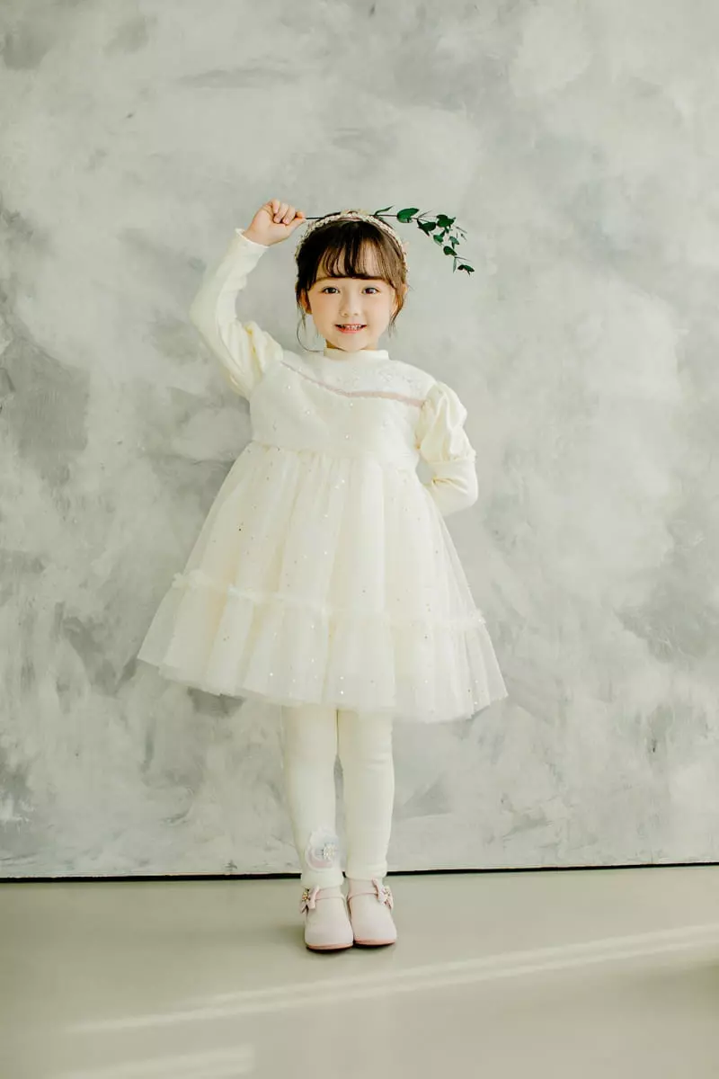 Pudding - Korean Children Fashion - #fashionkids - Pearl One-piece - 6