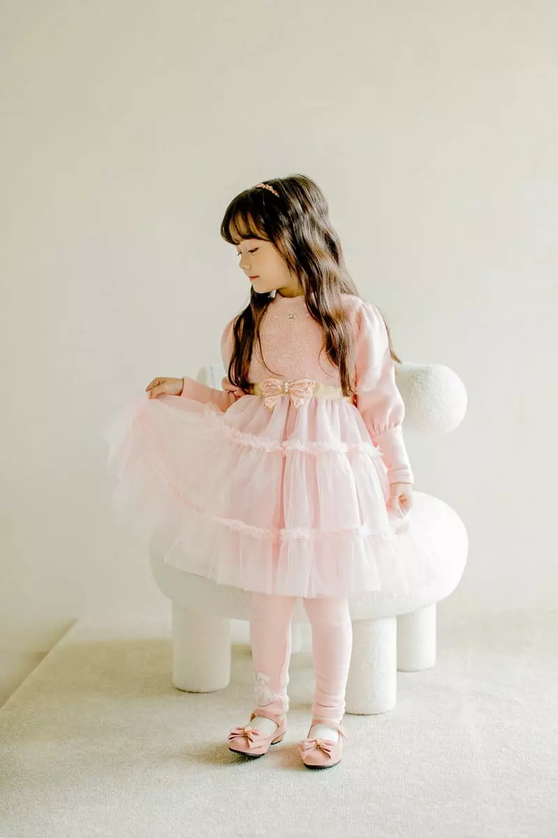 Pudding - Korean Children Fashion - #fashionkids - Butterfly One-piece