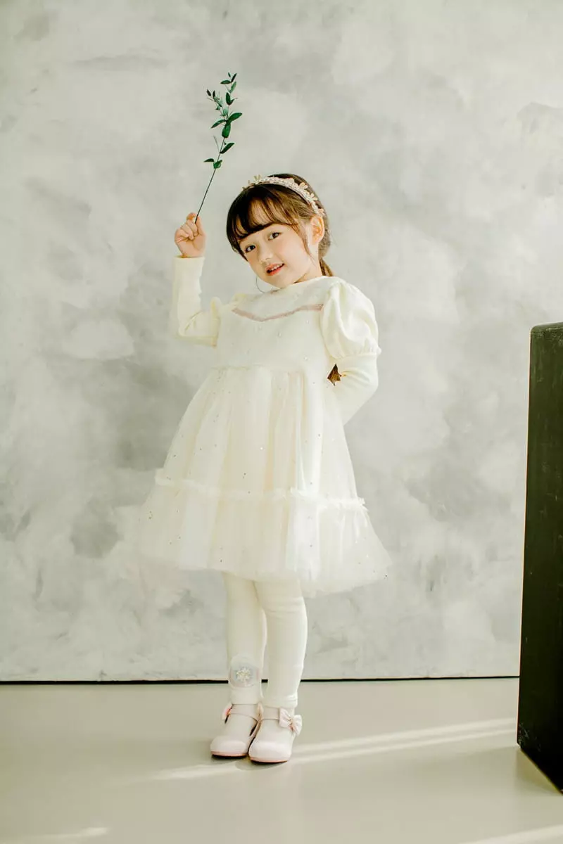 Pudding - Korean Children Fashion - #kidsshorts - Pearl One-piece - 7