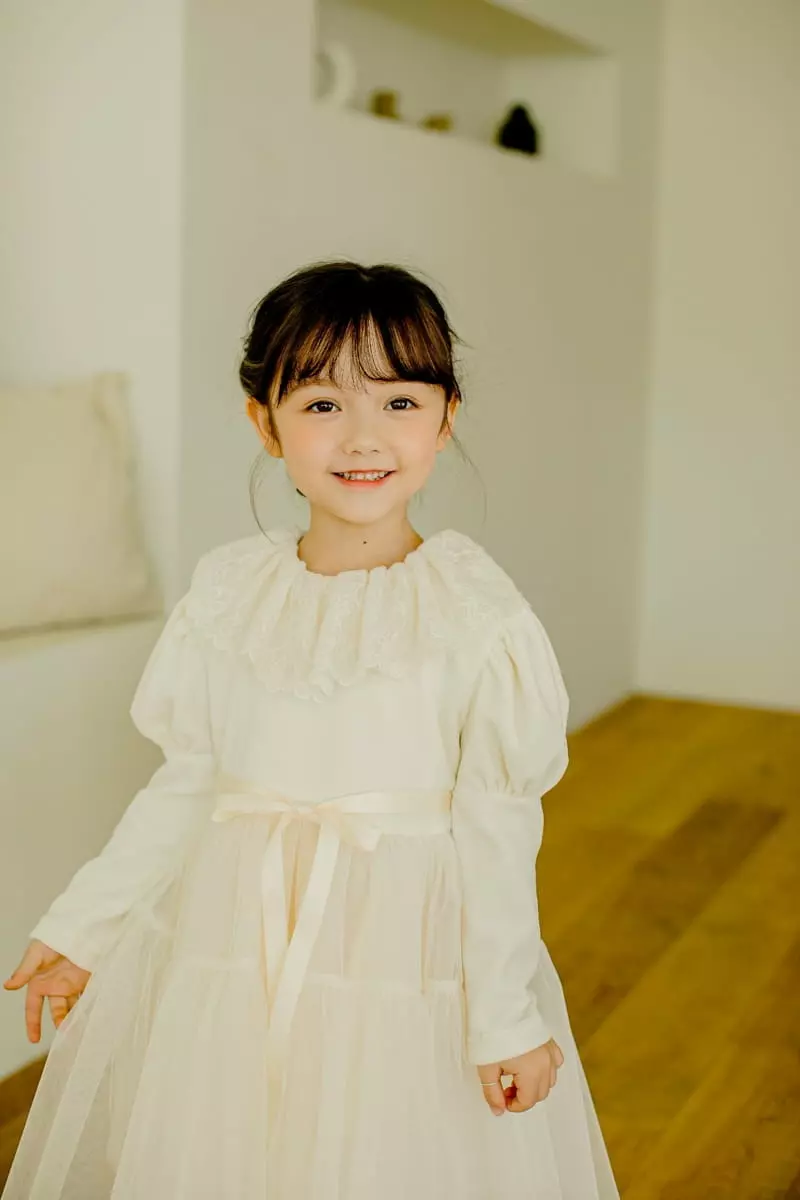 Pudding - Korean Children Fashion - #kidsstore - Frill One-piece - 9