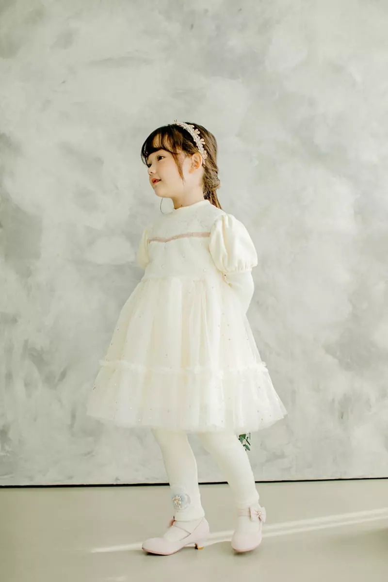 Pudding - Korean Children Fashion - #kidsstore - Pearl One-piece - 8