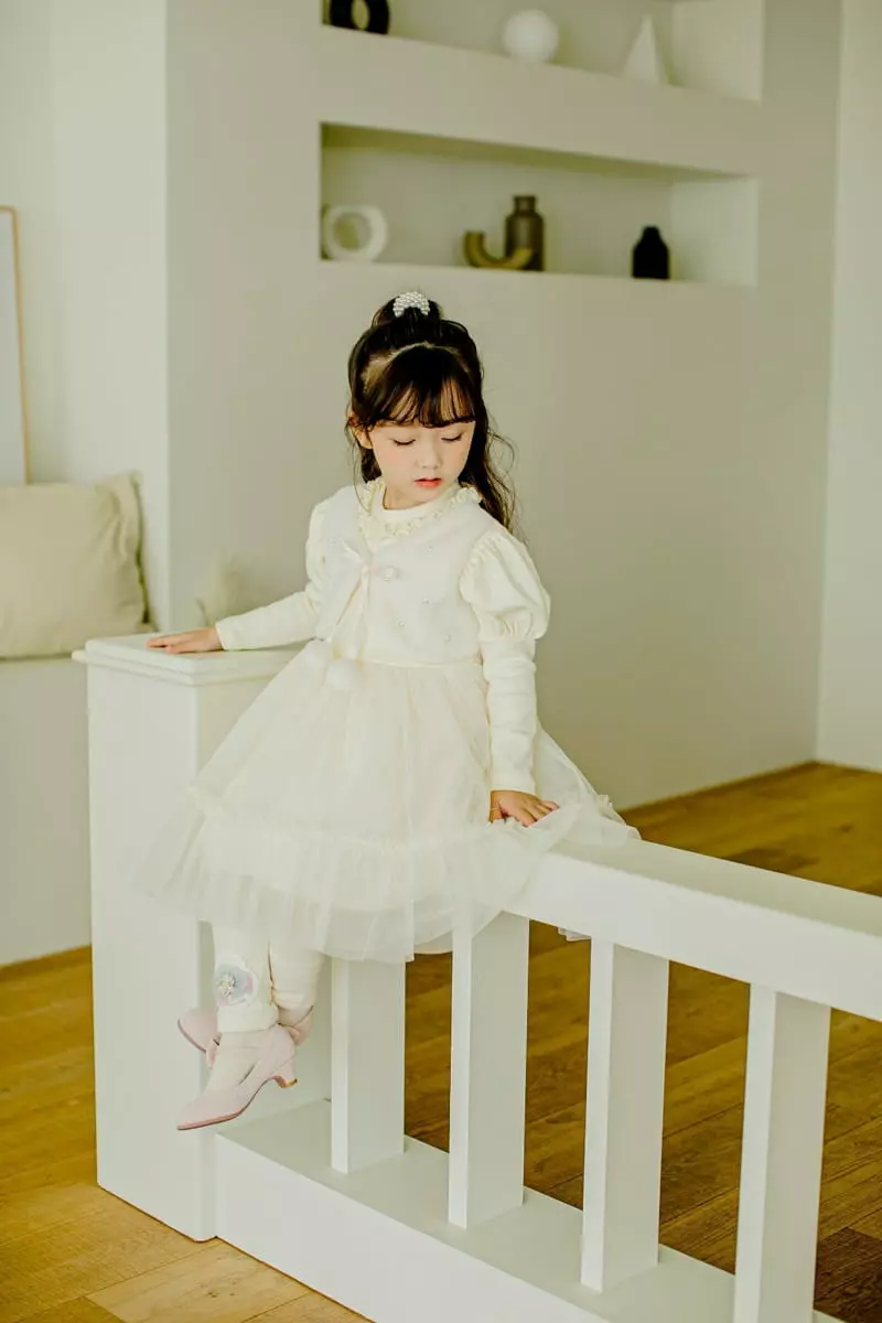 Pudding - Korean Children Fashion - #kidsstore - Vest One-piece - 7