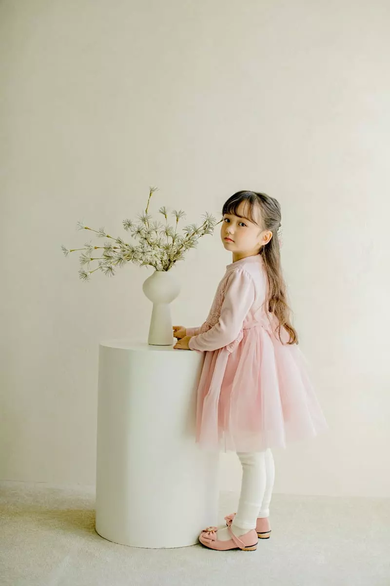 Pudding - Korean Children Fashion - #kidsstore - Lace One-piece - 5