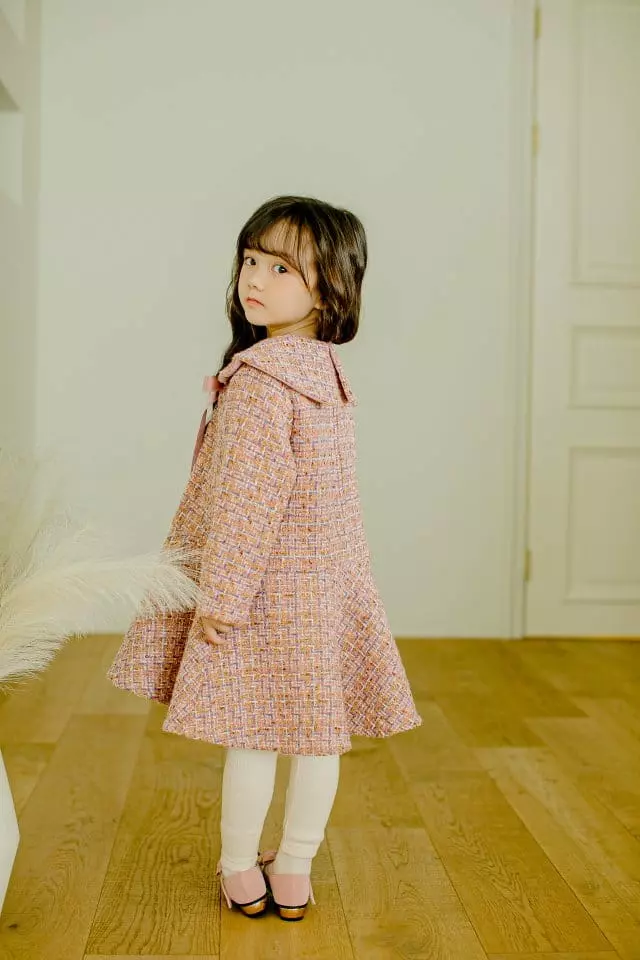Pudding - Korean Children Fashion - #kidsstore - Ribbon One-piece - 8