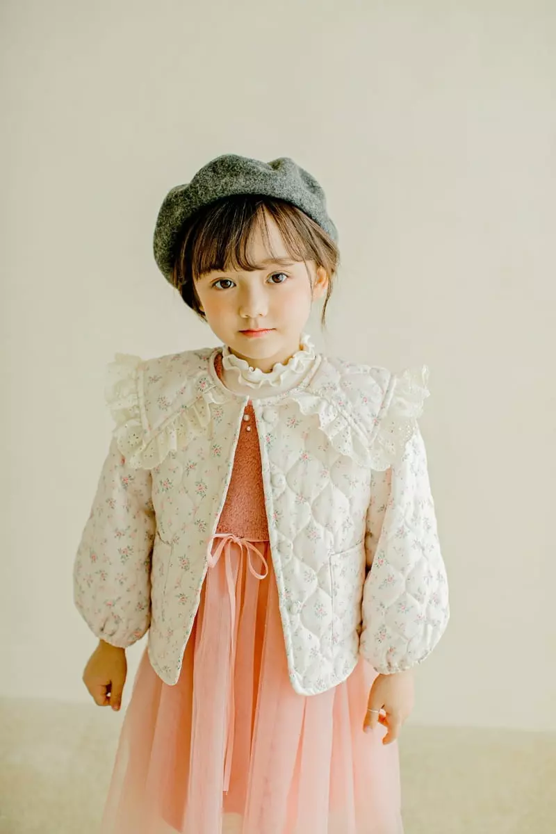 Pudding - Korean Children Fashion - #kidzfashiontrend - Quilting Jumper