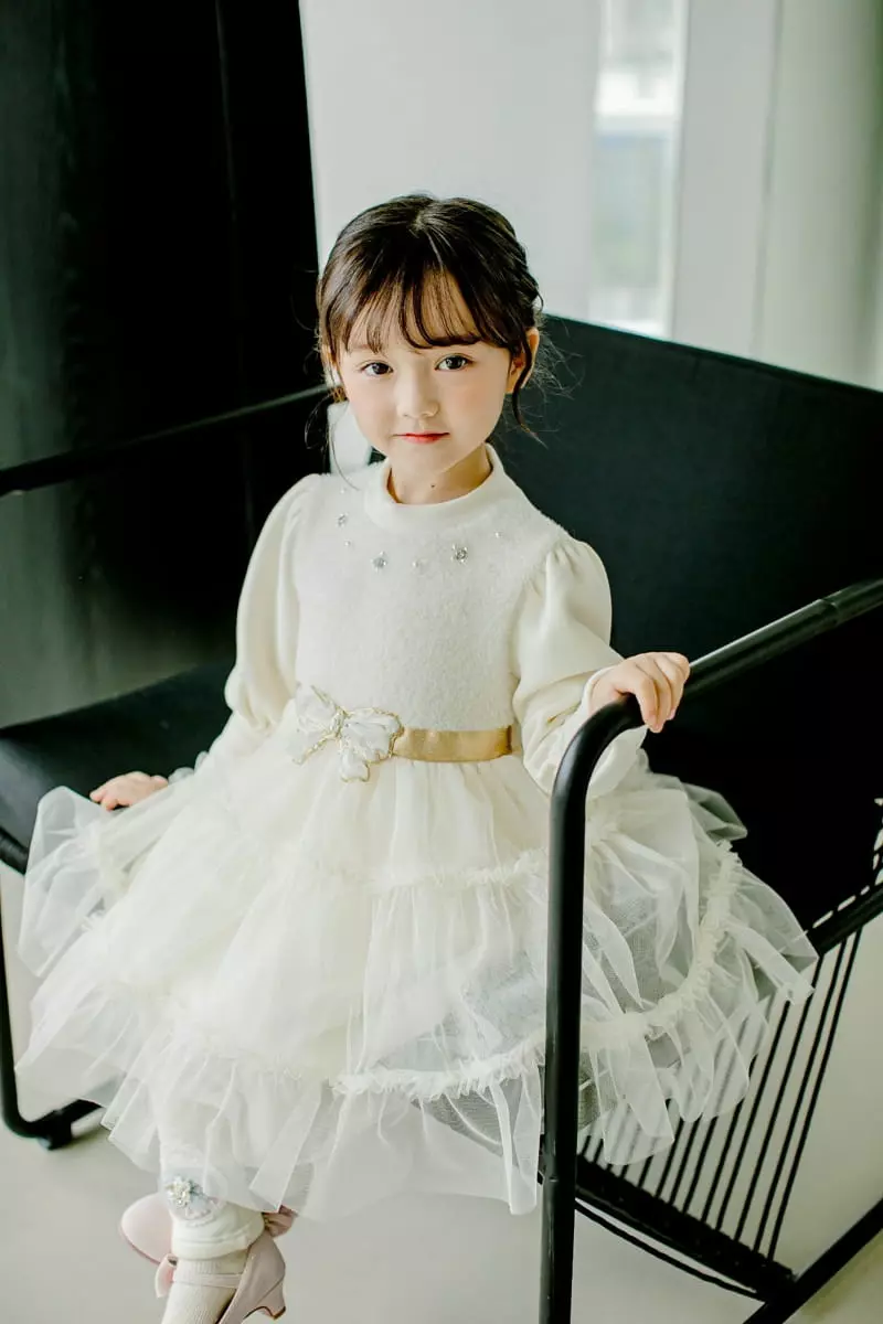 Pudding - Korean Children Fashion - #littlefashionista - Butterfly One-piece - 6
