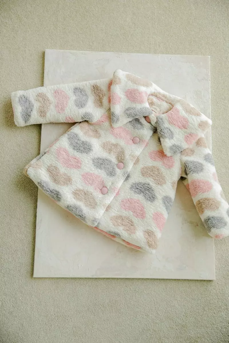 Pudding - Korean Children Fashion - #magicofchildhood - Heart Coat - 6