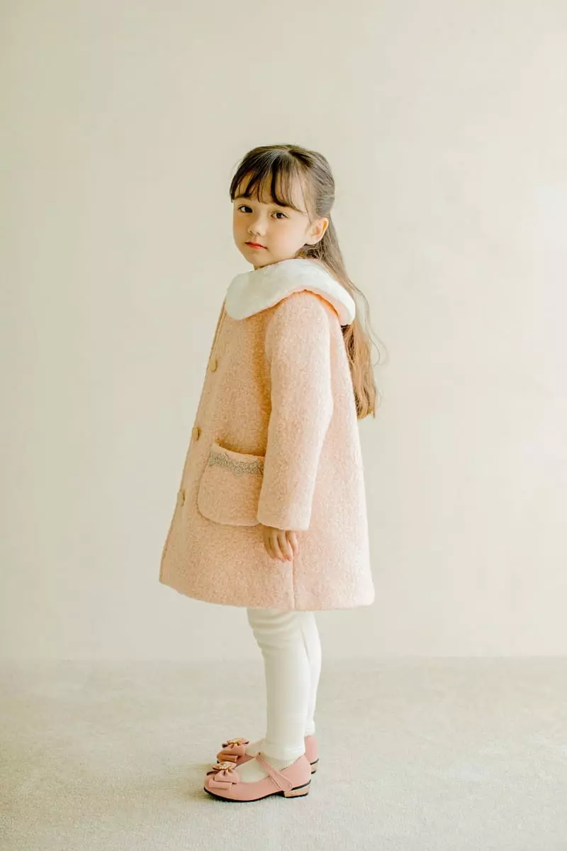 Pudding - Korean Children Fashion - #magicofchildhood - Mosic Coat - 5