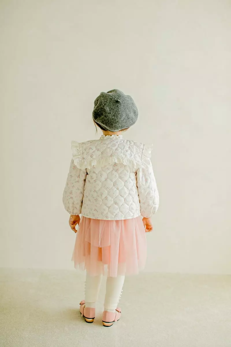 Pudding - Korean Children Fashion - #littlefashionista - Quilting Jumper - 4