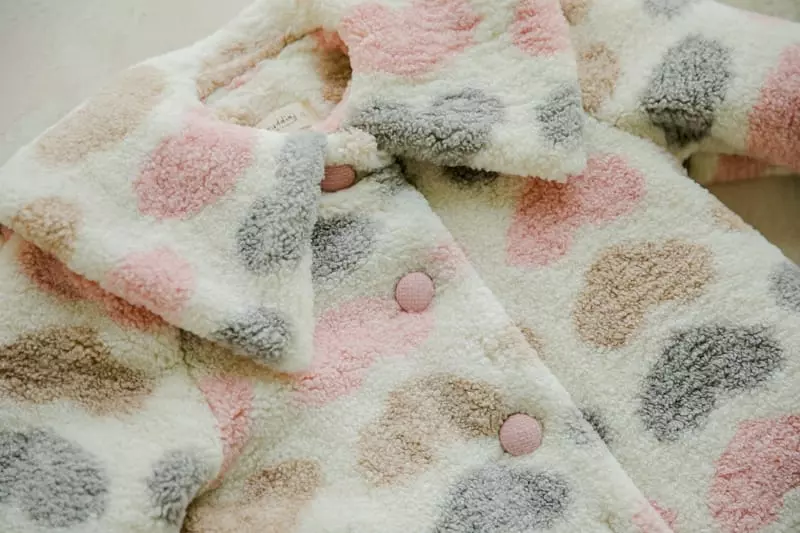 Pudding - Korean Children Fashion - #prettylittlegirls - Heart Coat - 8
