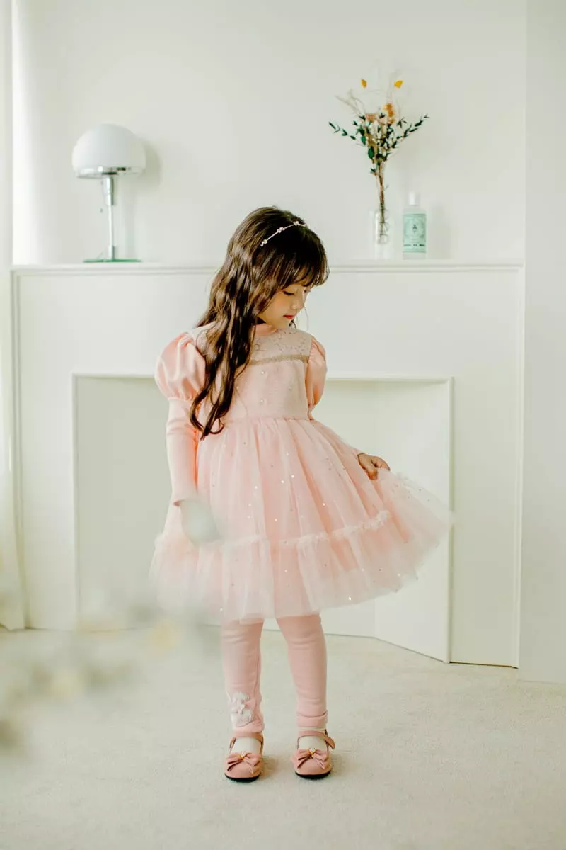 Pudding - Korean Children Fashion - #stylishchildhood - Pearl One-piece