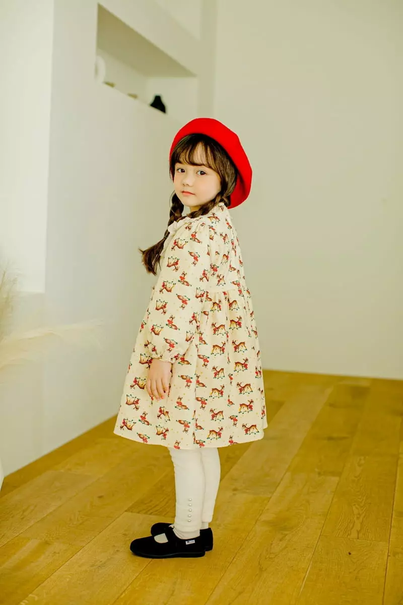 Pudding - Korean Children Fashion - #todddlerfashion - Bambi One-piece - 2
