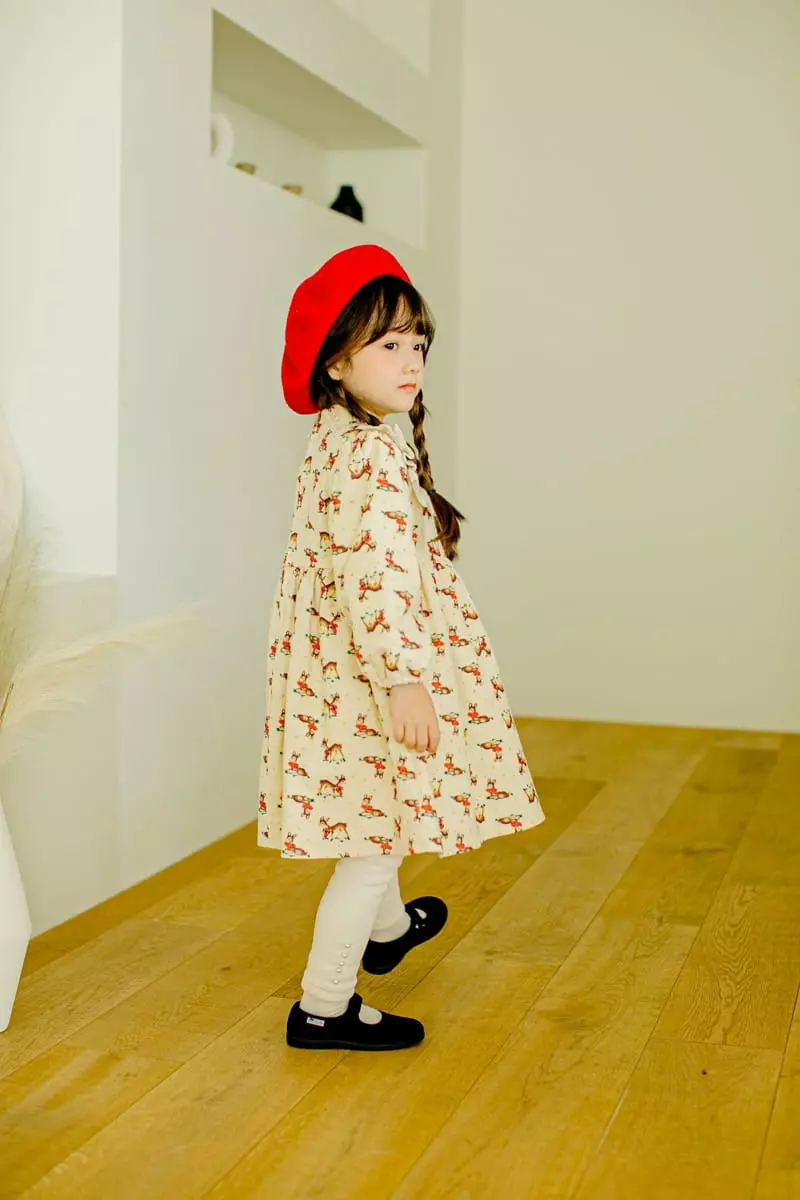 Pudding - Korean Children Fashion - #toddlerclothing - Bambi One-piece - 3
