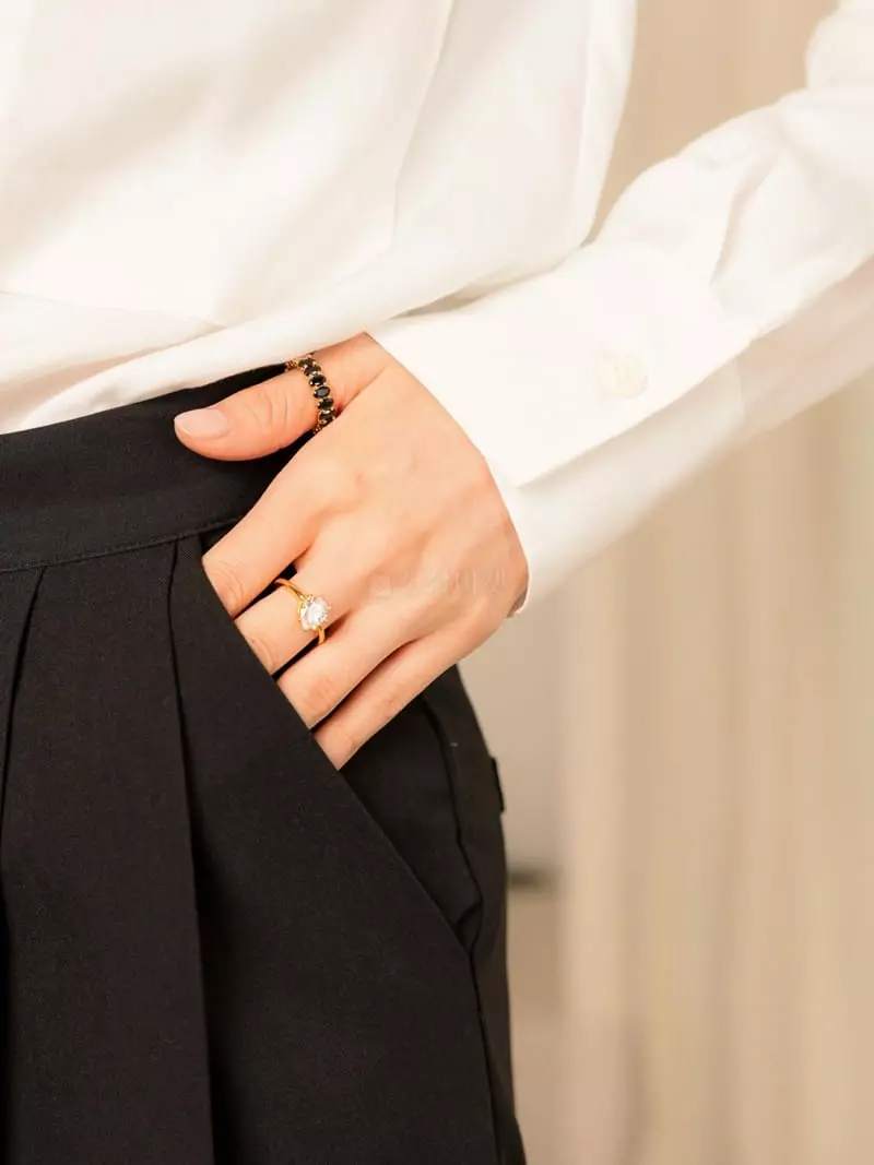 Reina - Korean Women Fashion - #shopsmall - 2208084 Ring - 3