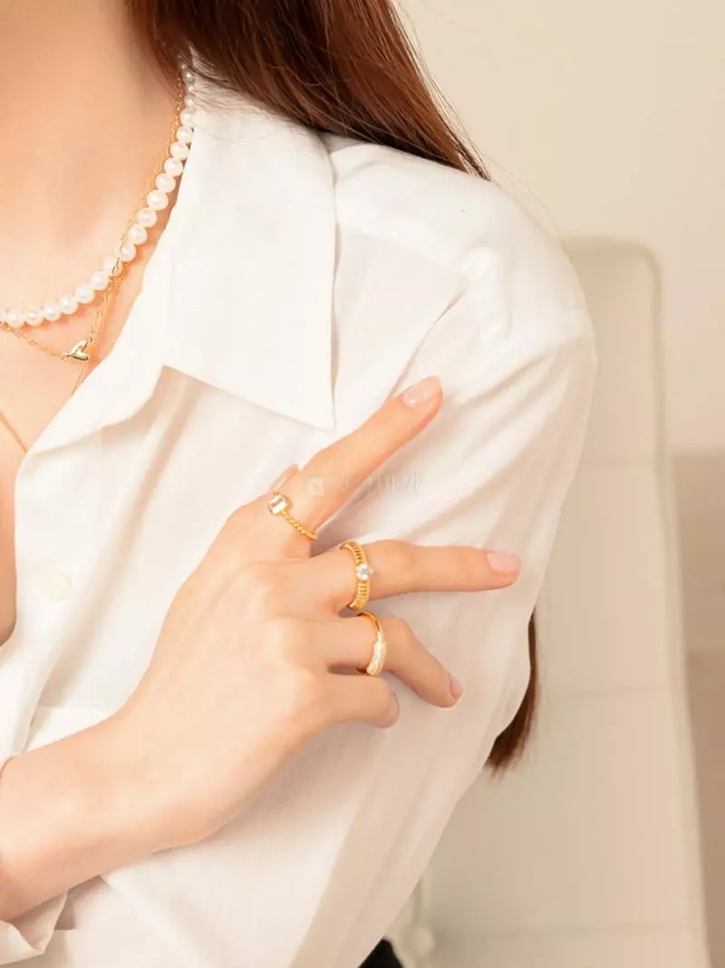 Reina - Korean Women Fashion - #vintageinspired - 220957 Ring - 2