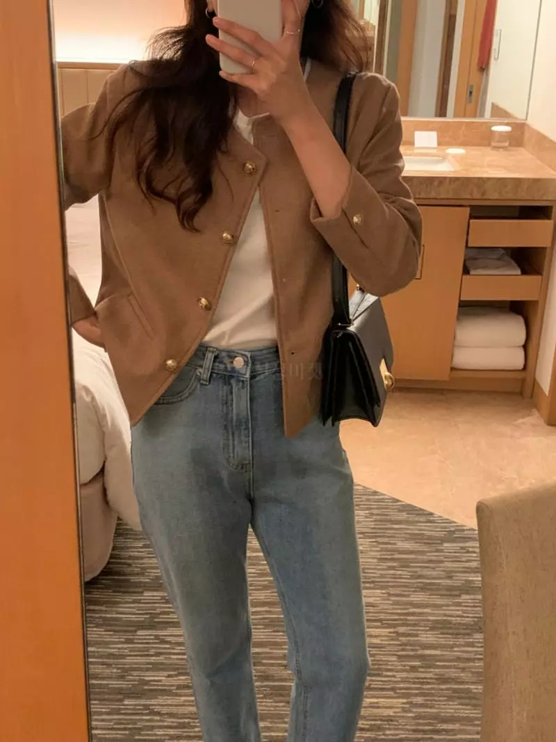 Renouveau - Korean Women Fashion - #momslook - Jams Jacket - 5