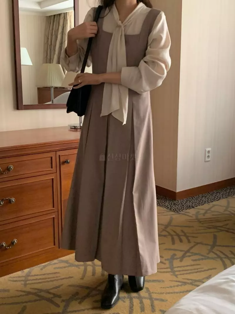 Renouveau - Korean Women Fashion - #momslook - Vest One-piece - 6