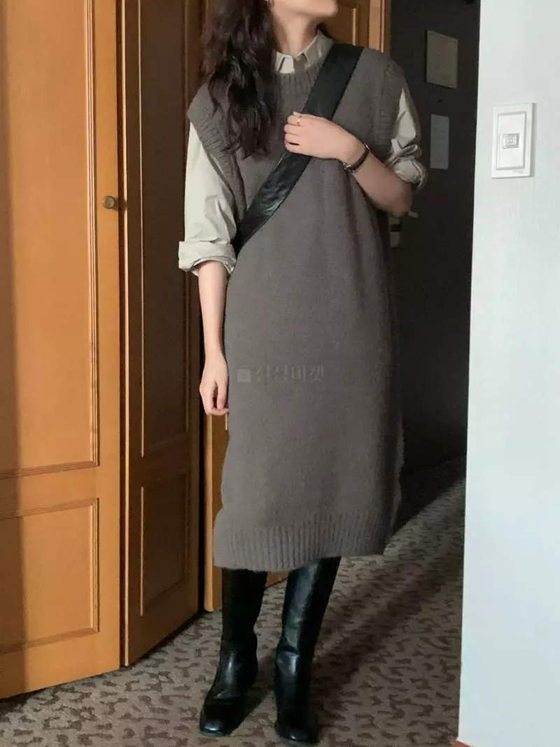 Renouveau - Korean Women Fashion - #momslook - Bagle One-piece
